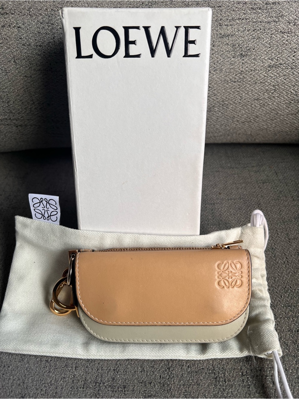Loewe Gate Mini wallet card Coin case keychain